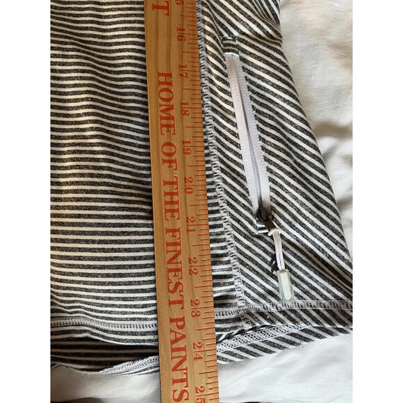 Kyodan Black and White Striped Hoodie - Picture 4 of 5